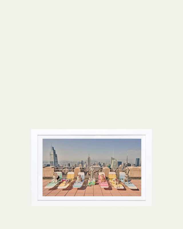 "Sunbathers, Top of The Rock" Mini Print